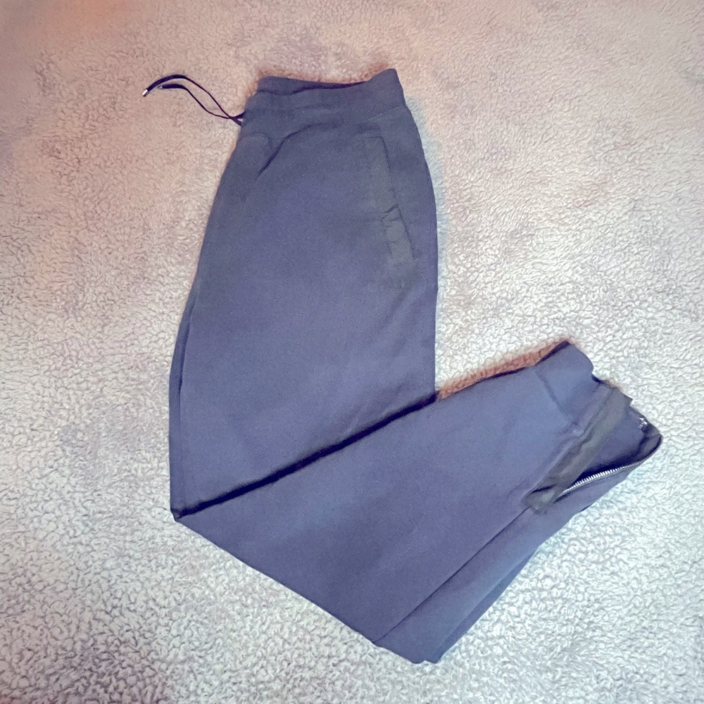 Hugo Boss Regular-Fit Casual Pants with Zip Hems and Tie Waist‎ - Size Large